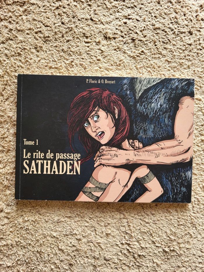 Lot de 2 BD Sathaden Tome 1 Le rite de passage et Tome 2 Le temple du corbeau - photo numéro 2