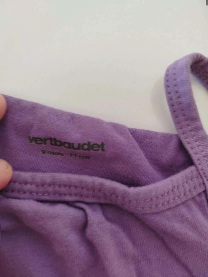 Lot  de  2 débardeur 9  mois Verbaudet - photo numéro 2