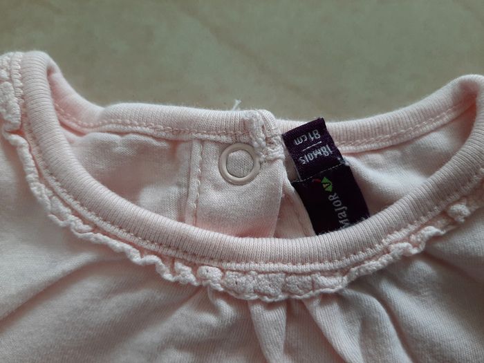 Lot de 4 tee shirts manches longues fille 18 mois - photo numéro 4