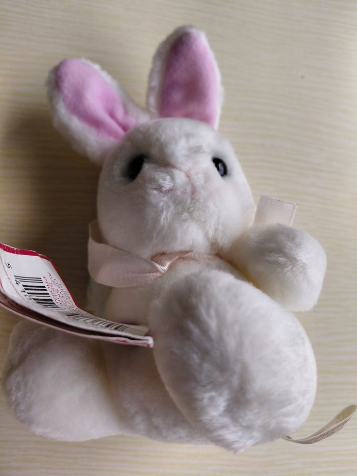 Petite peluche lapin - photo numéro 4
