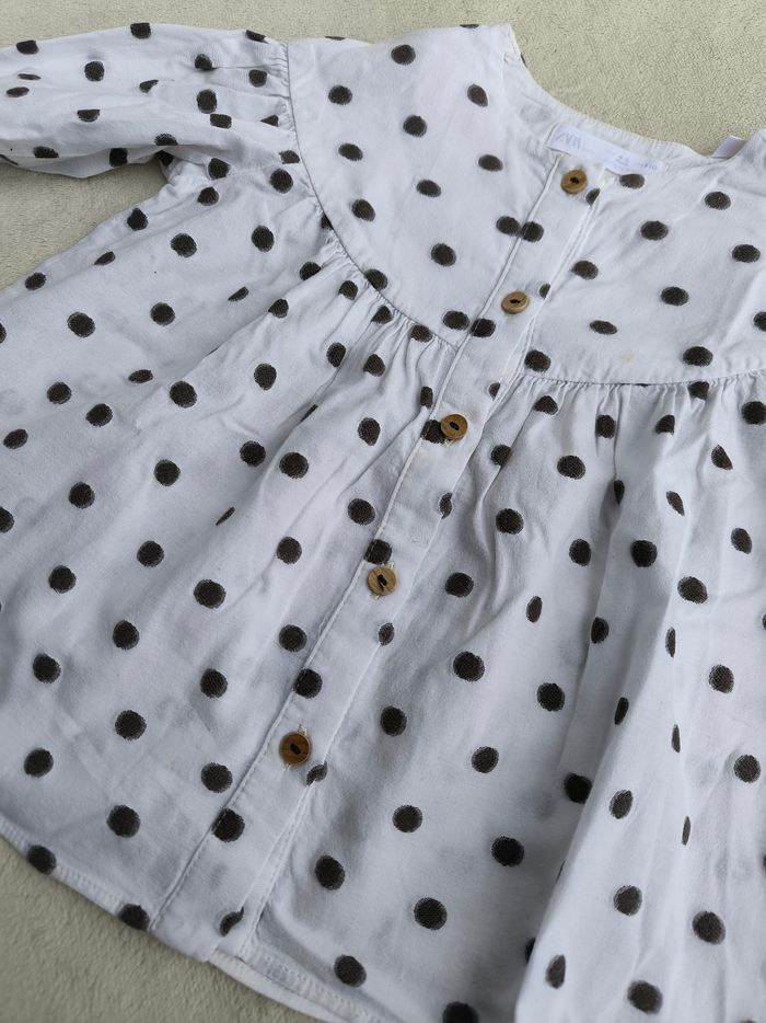 Chemise fille Zara 5 ans - photo numéro 4