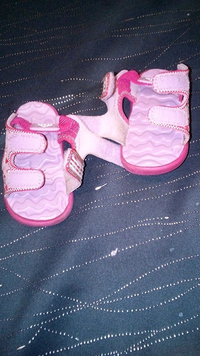 Sandales à scratch Adidas - photo numéro 3