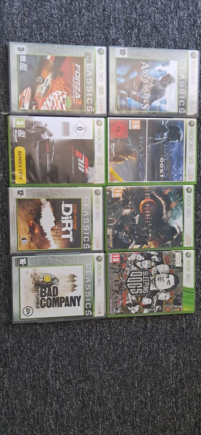 Lot jeux xbox360