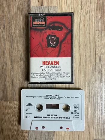 Cassette audio-Where Angels fear to tread