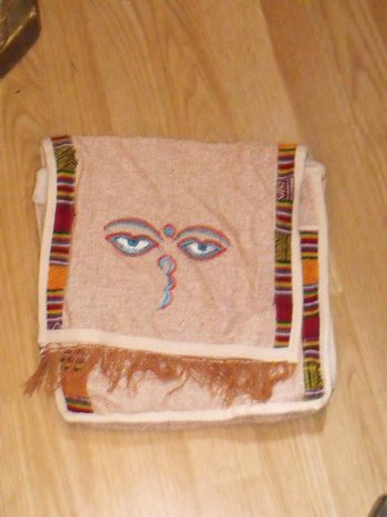 Sac polochon éléphant inde visage besace sac de cours sport