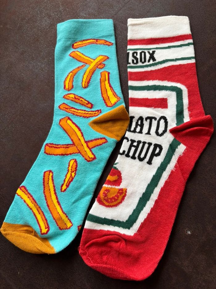 Chaussettes dépareillées - photo numéro 2