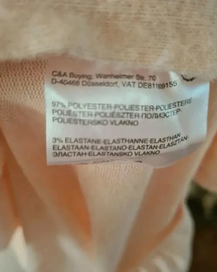 Gilet long abricot tout doux C &A Taille XL Neuf - photo numéro 6
