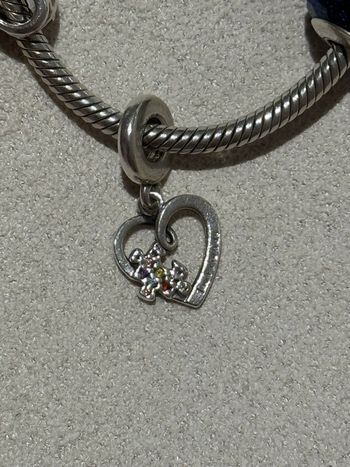 Charm Pandora Amitié Cœur Puzzle “True Friends” (1 partie)