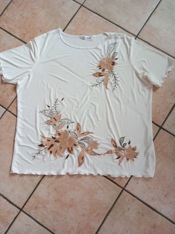 👵tunique polyester T50 Damart