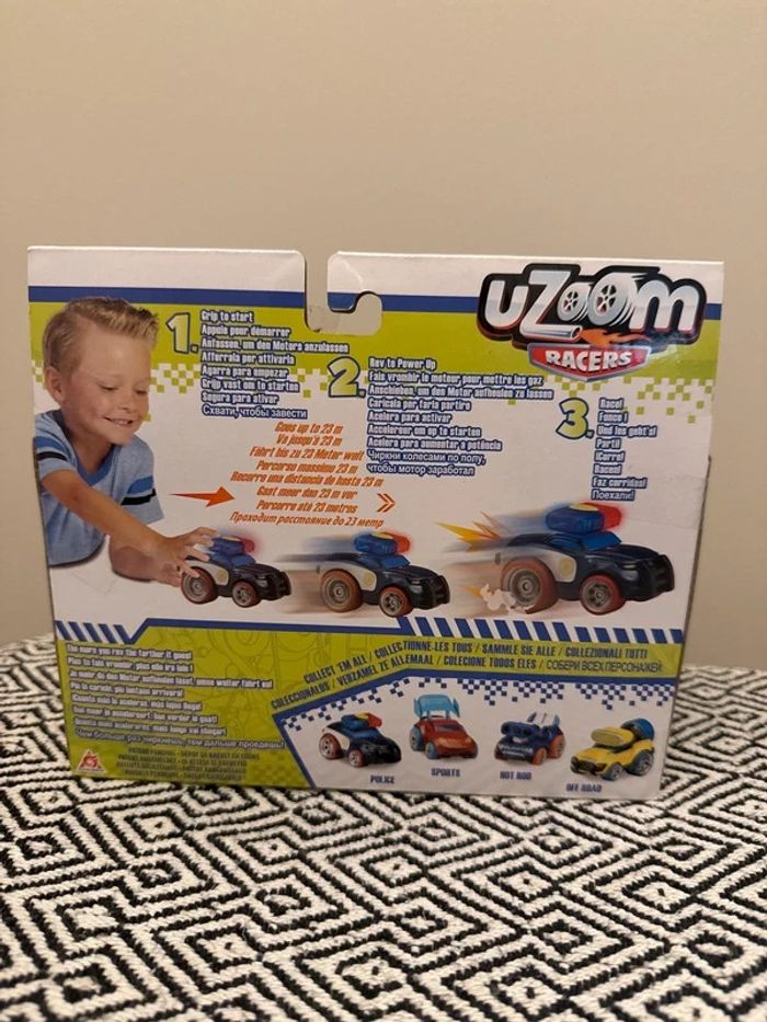 Alpha Group -Uzoom Racers Véhicule Police Racer - photo numéro 2
