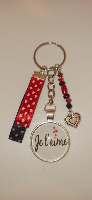 Porte clé amour " Je t'aime "