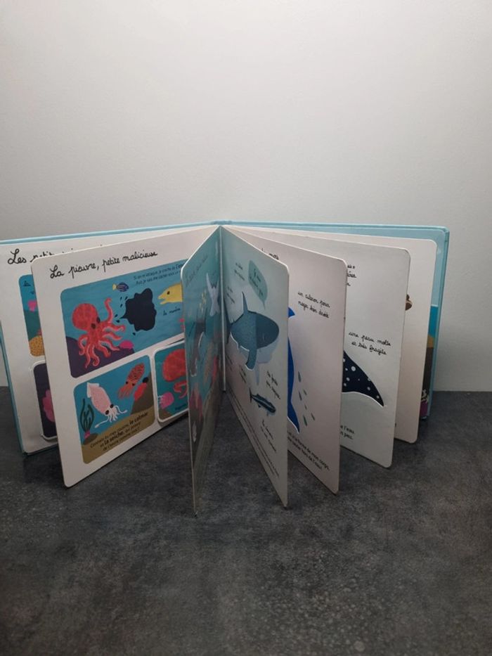 Livre à toucher '' animaux des mers '' - photo numéro 3
