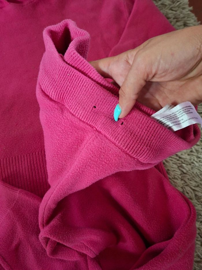 Magnifique ensemble rose pull et bas style survêtement taille xs primark soit 34 / 36 - photo numéro 5