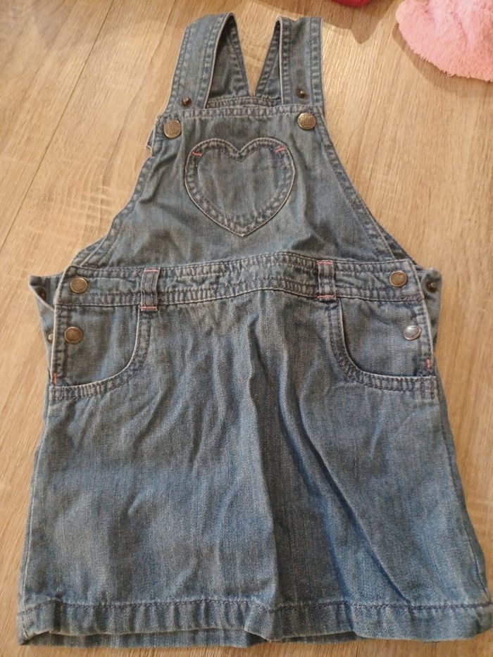 Jupe salopette 2 ans