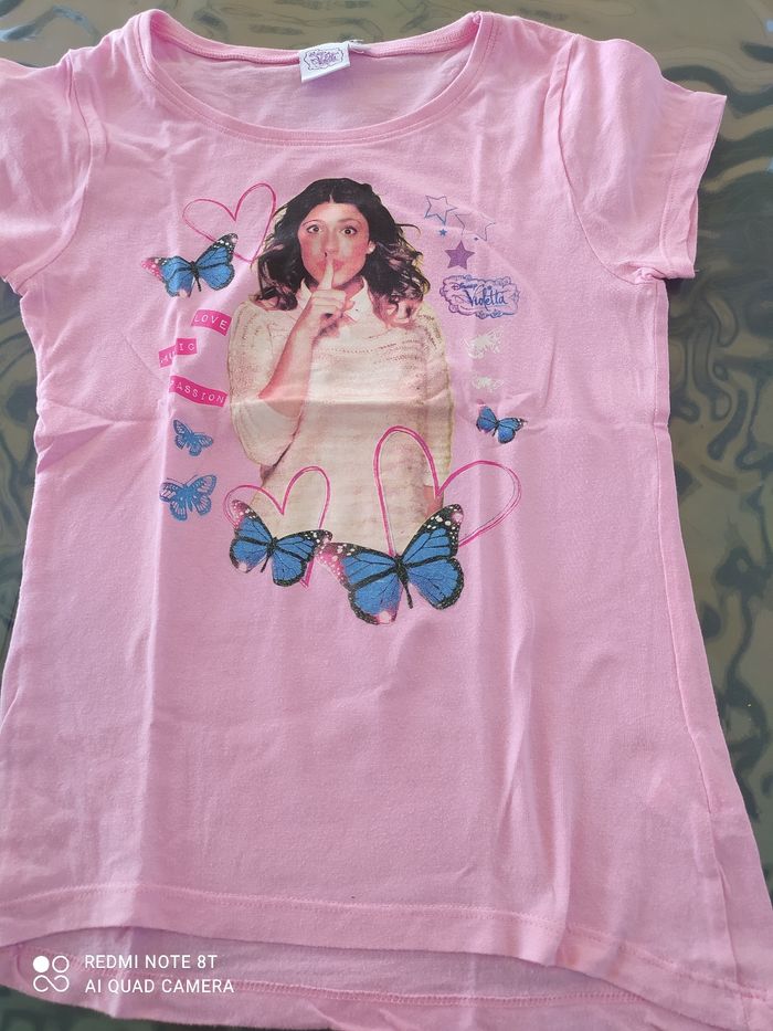 Tee-shirt Violetta 12 ans - photo numéro 2