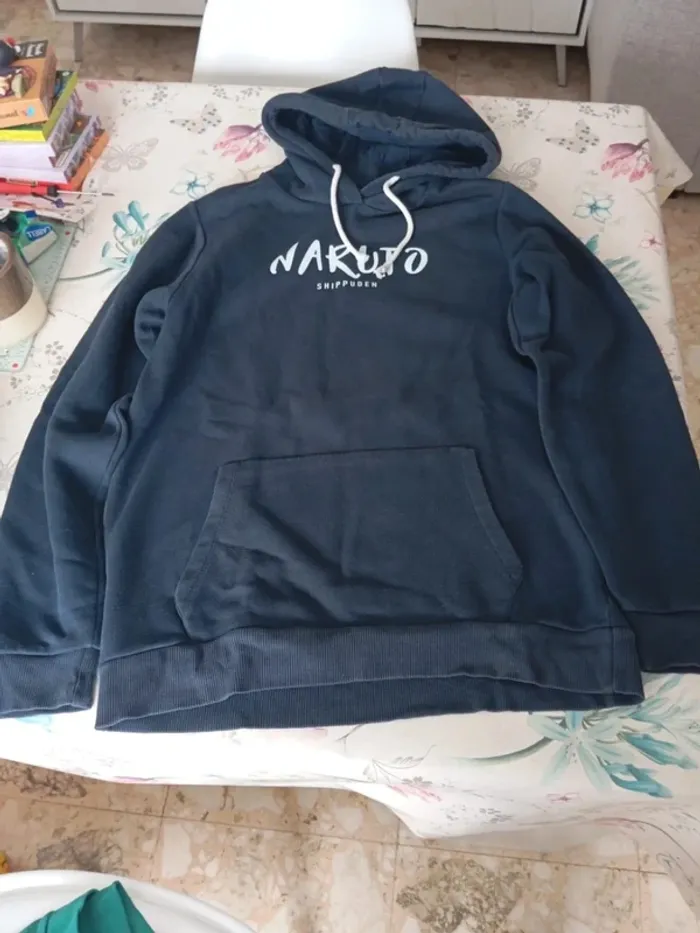 Sweat Naruto Shippuden t s bleu marine - photo numéro 2