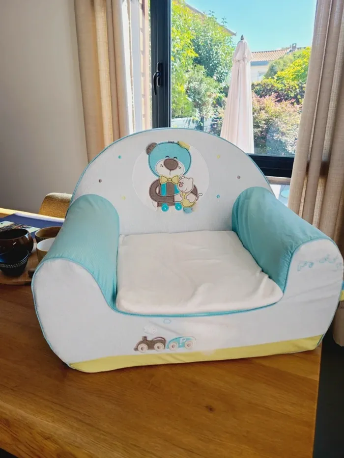 Fauteuil club enfant Sauthon - photo numéro 4