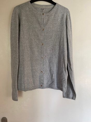 Gilet gris pour fille. Taille 12 ans. KIABI