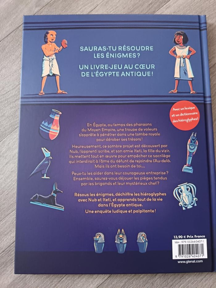 Livre Jeu A la poursuite des pilleurs de tombes - photo numéro 2