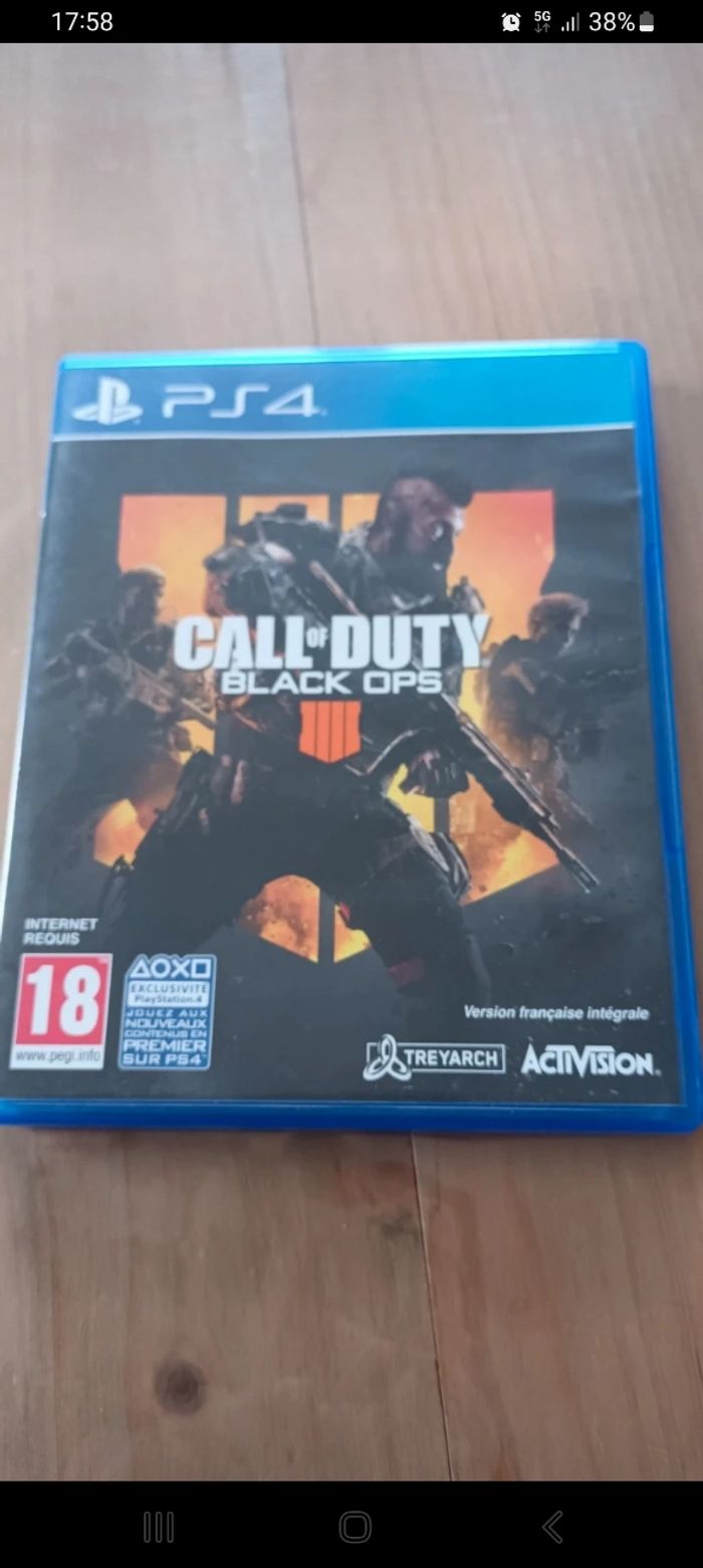 Call of duty Black ips 4 ps4
