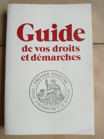 Guide de vos droits et démarches - 1982