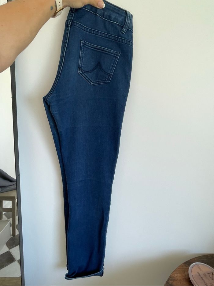 Jean skinny bleu - photo numéro 10