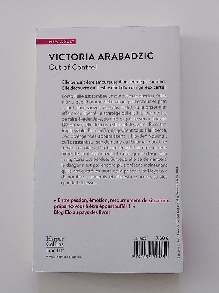 Livre Out of control - photo numéro 2