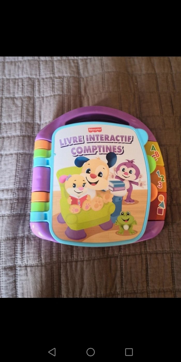 Livre de comptines musical