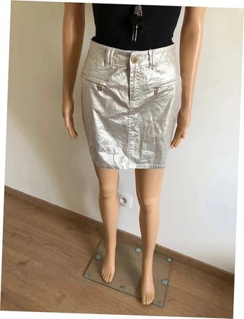 Jupe dorée neuve Morgan taille 40 (valeur 45€)