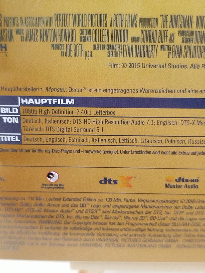 The Huntsman and Ice Queen - Steelbook (sous blister) - photo numéro 6