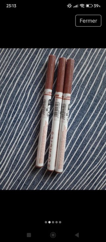 Lot feutres à sourcils neuf