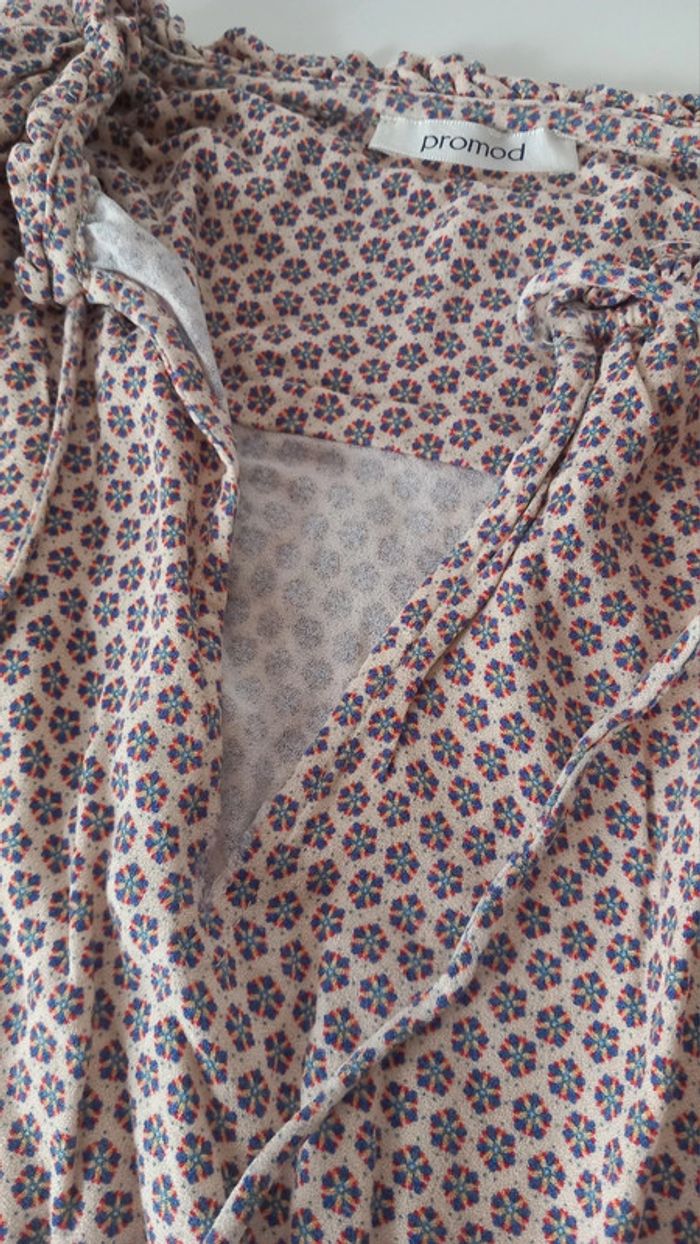 Haut sans manches motifs géométriques - photo numéro 2