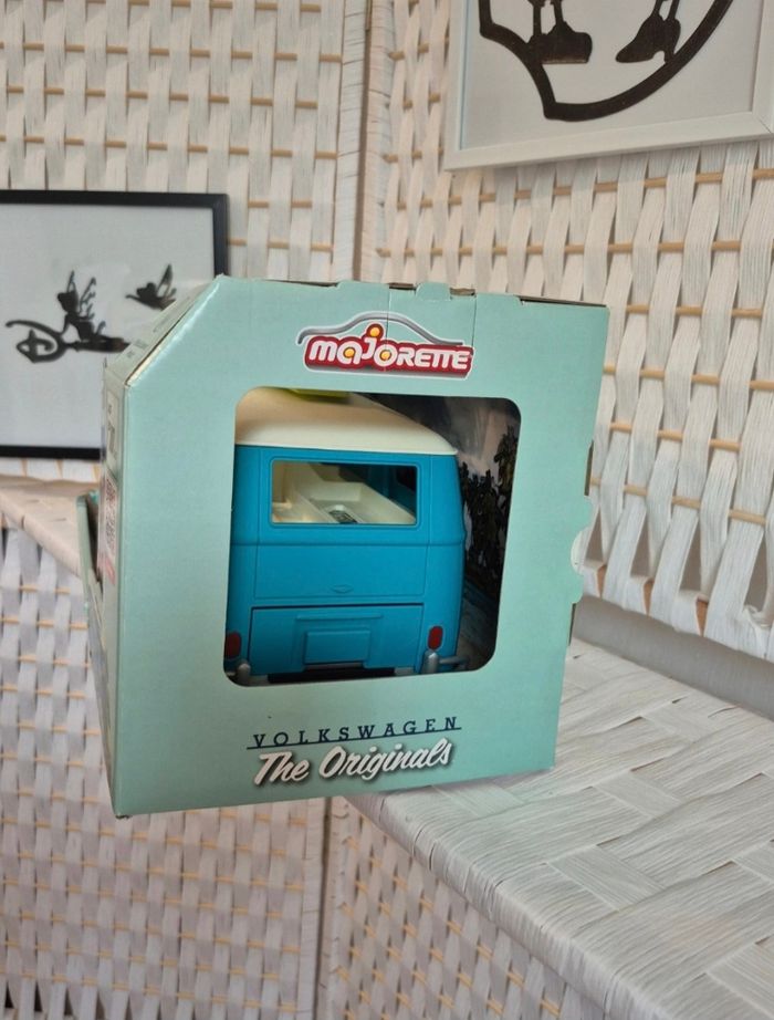 💕Jolie bus Volkswagen VW the originals T1 Carry Case Majorette💕 - photo numéro 5