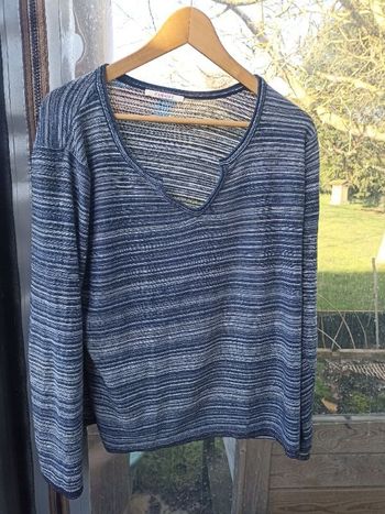 Haut  camaïeu taille L