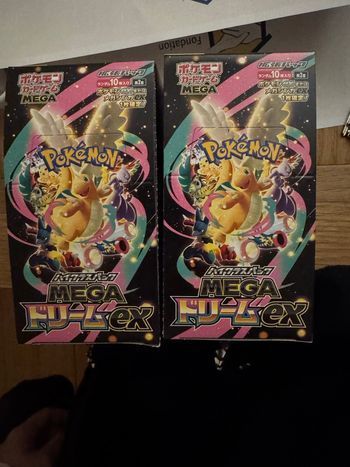 Carte Pokémon lot de 2 displays M2a scellées no shrink  japonaises
