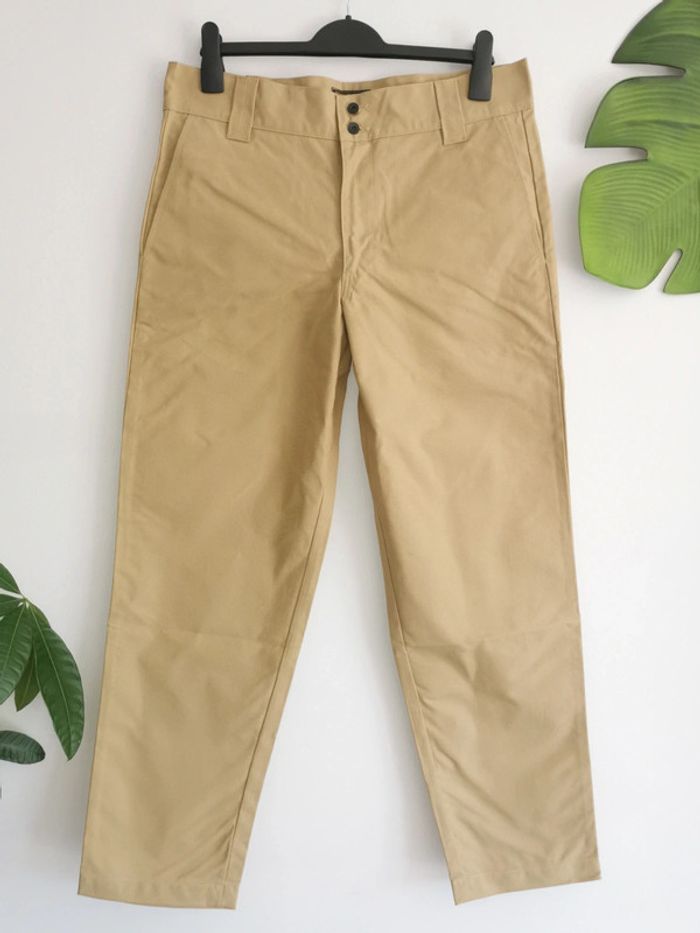 Pantalon ouvrier anglais - Sergé de coton Indigo & Goods London Taille 34 - XL - photo numéro 5