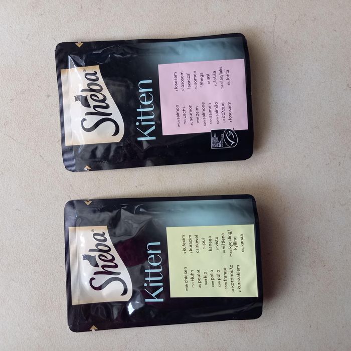 Lot de 5 sachets SHEBA Kitten sélection mixte en sauce sachets fraîcheur - photo numéro 2