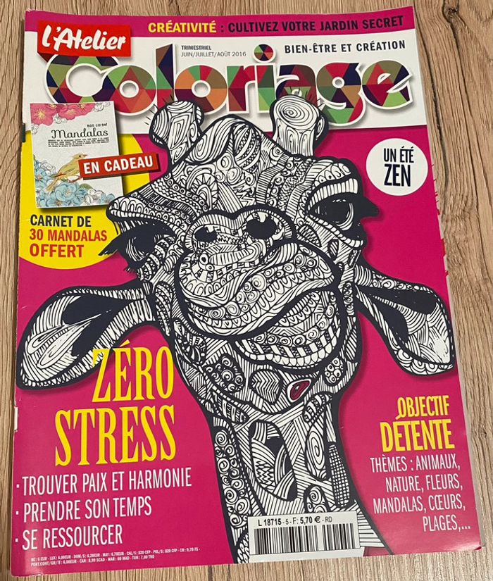Lot coloriages pour adultes - photo numéro 2