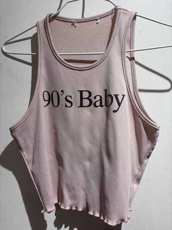 Top court rose pale 90´s baby