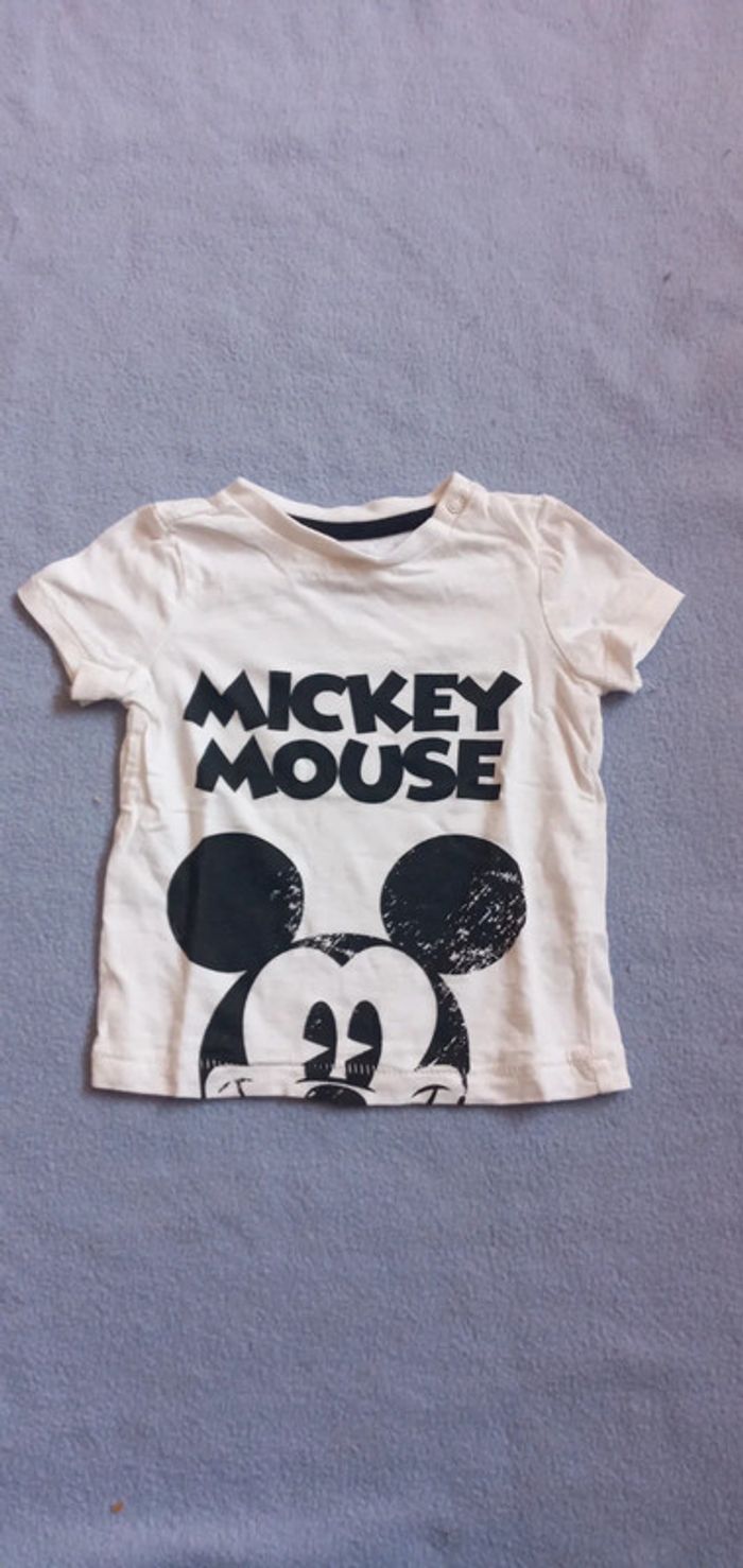 Tee-shirts disney baby Mickey taille 80cm