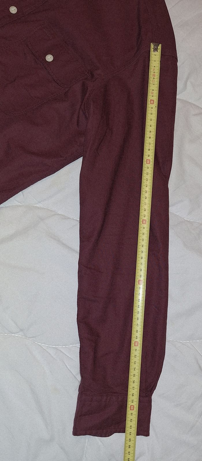 Chemise Ralph Lauren couleur burgundy taille M neuve - photo numéro 6