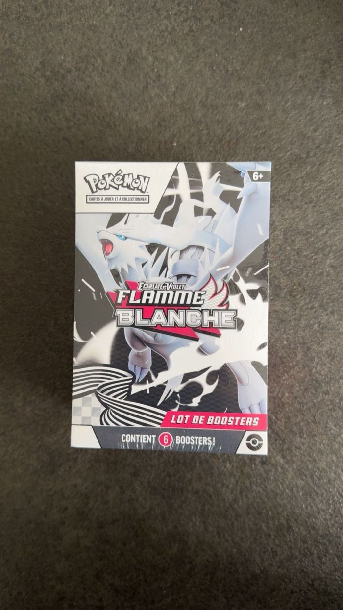 Bundle de 6 boosters Pokémon EV10.5  flammes blanches