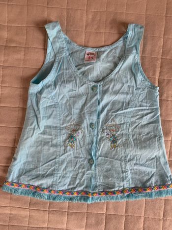Haut turquoise 10/12 ans