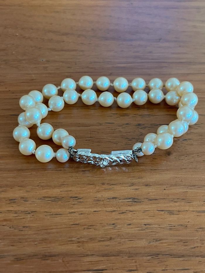 Bracelet en perles vintage - photo numéro 3