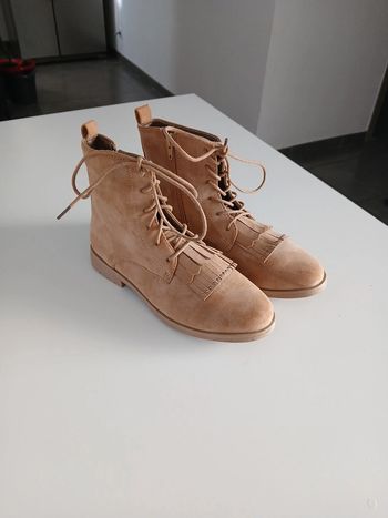 Bottine beige