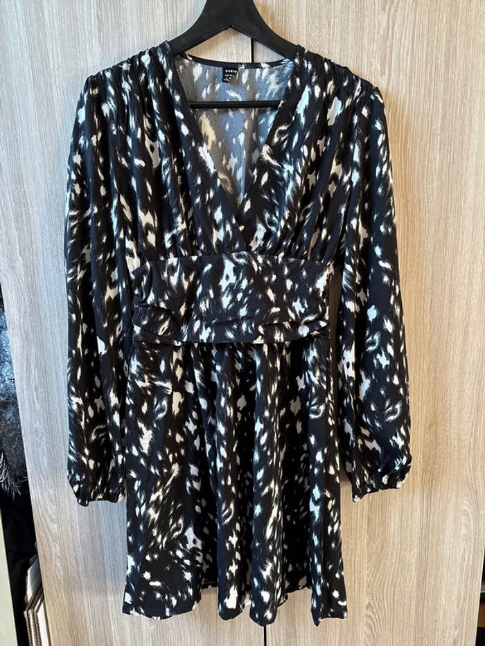 Robe à motifs léopards Shein
