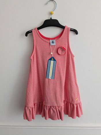 Robe milleraies 18 mois petit bateau