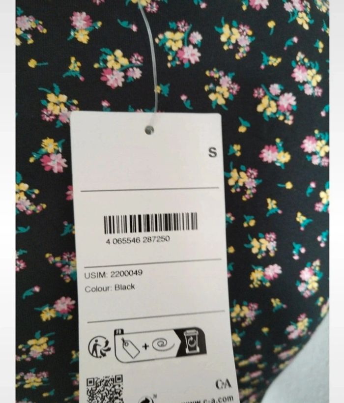 Robe d'été C&A taille S neuve - photo numéro 6