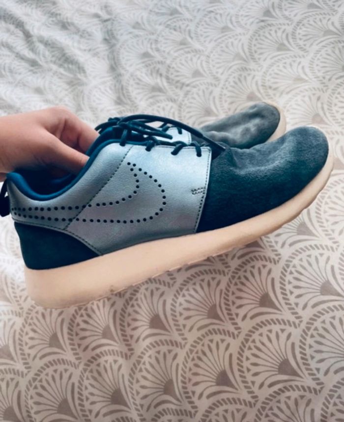 Baskets Nike en daim et cuir