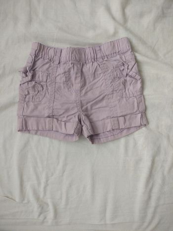 Short fille 18 mois